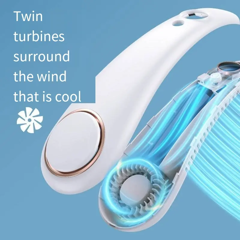 Wholesale USB Rechargeable Bladeless Neck Fan - Portable & Hands-Free Suppliers, Service