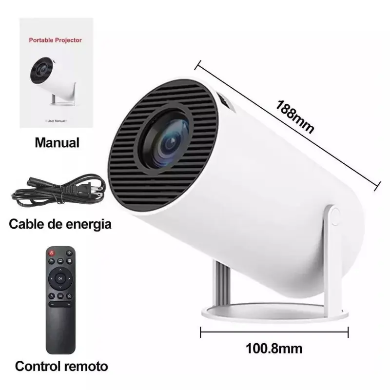 Best HY300Pro Ultra HD 1080p Home Theater Home Use Portable Wall Projector Suppliers, Factories