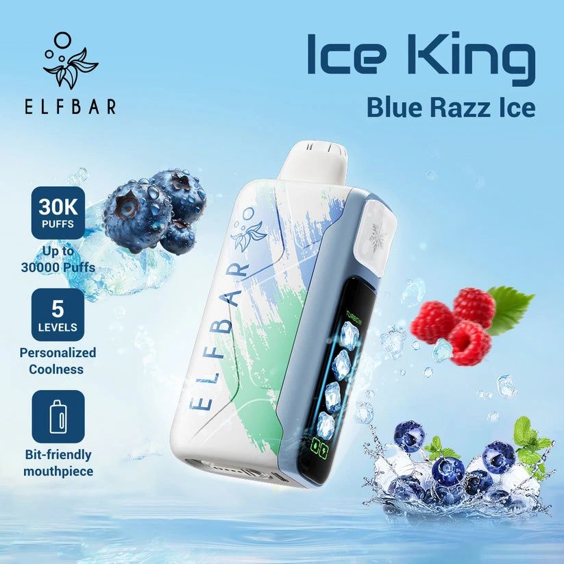 Wholesale ELF BAR ICE KING 30000 | Nicotine Replacement Therapy + Arctic Expedition Unplugged Eco-Friendly Nebulizer Signature Manufacturers, Factory
