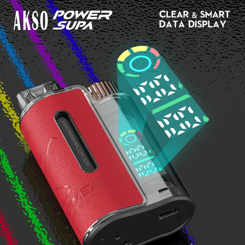 Best AKSO SUPA Power 18000 Leak-proof Electronic Cigarette, Say Goodbye to Embarrassing Troubles Exporter, Product