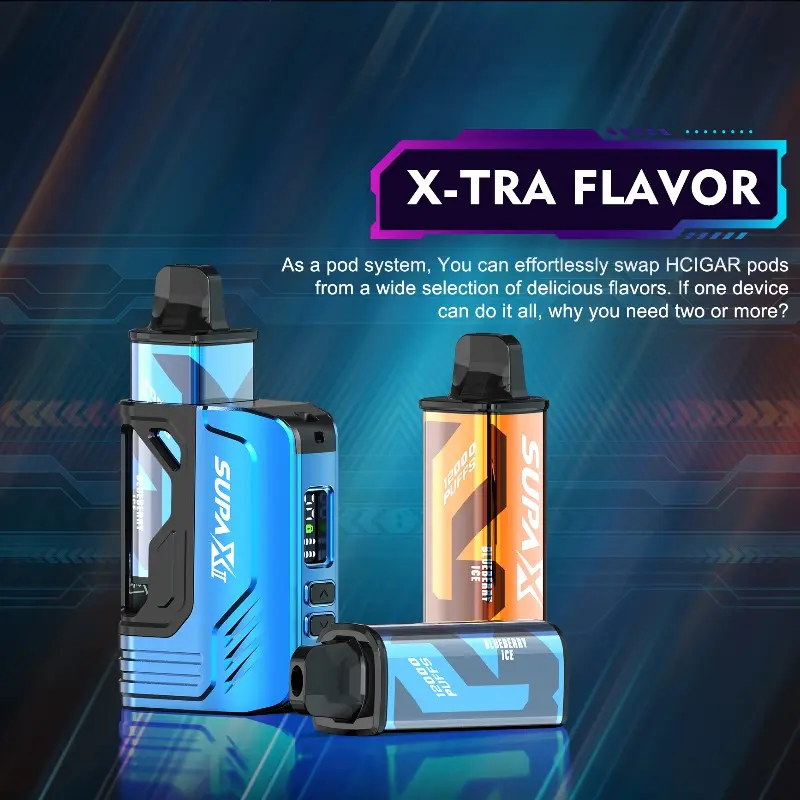Famous HCICAR Supa X II 12000 Electronic Cigarette, A New Way to Smoke by Breaking Space Limitations Factories, Product