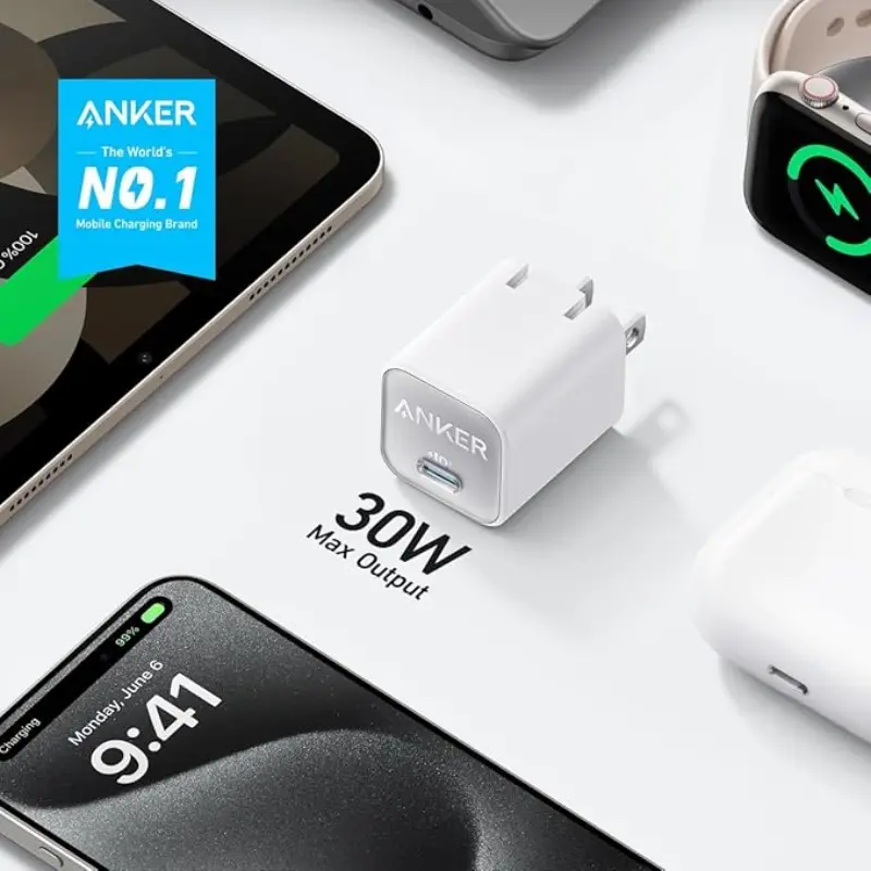 Custom Anker Anker Charge 16 Gallium Nitride 30W 35W for Apple Factory, Exporters