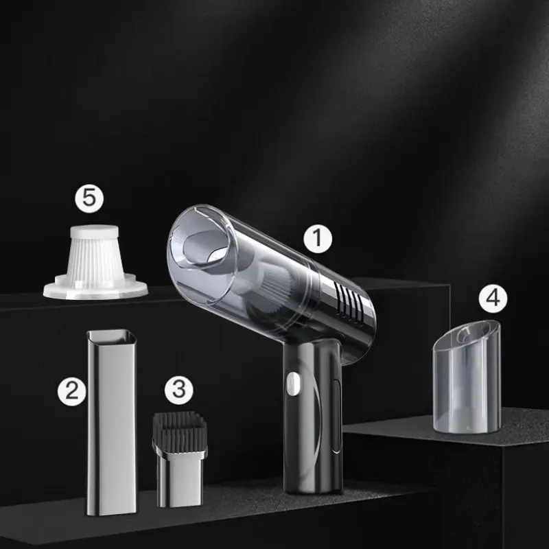 Custom High-Power Wireless Mini Handheld Vacuum for Cars - Wet & Dry Factories, Product