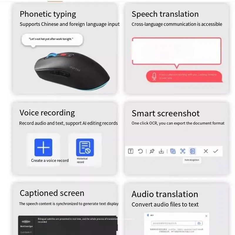 Custom KDDI AI Smart Mouse AM50: Smart Features, Sleek Design  Wholesale Smart Mouse Manufacturers, Supplier