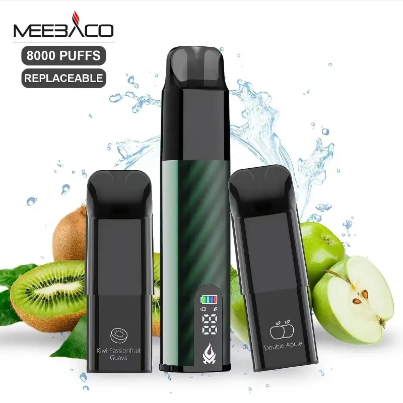 Best Meebaco N15 8000PUFFS Series Innovative Technology Enhancement, More Delicate Taste of Electronic Cigarette with Bullet Swapper Manufacturer, Factories
