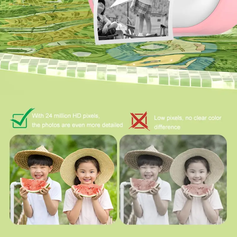 Best New 2.1 Dual-Lens Polaroid Camera - HD Print & Video Toy Manufacturer, Manufacturers