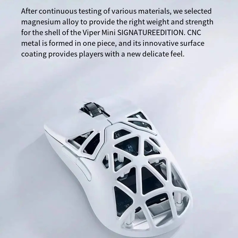 Custom 1:1 Replica Final Edition Black Lightweight Wireless Gaming Mouse Poison Viper minise Wireless Mouse Manufacturer, Exporters