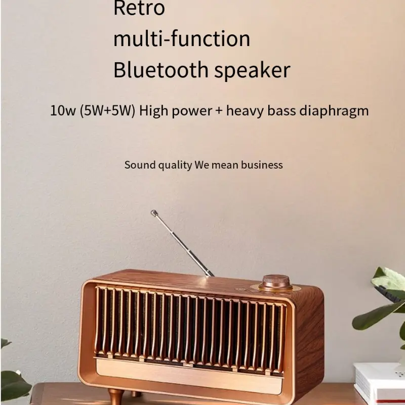Best AS25 Retro Bluetooth Speaker - Mini Desktop Audio Gift Manufacturer, Service