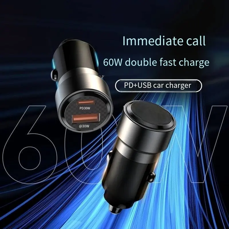 Wholesale Dual-Port QC3.0 PD 30W Fast Car Charger - Quick Charge! Manufacturers, Service