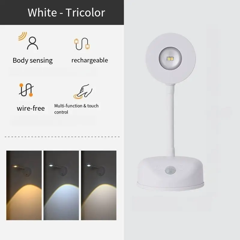 Custom Rechargeable Wireless LED Wall Spotlight with Remote & Sensor Factory, Products