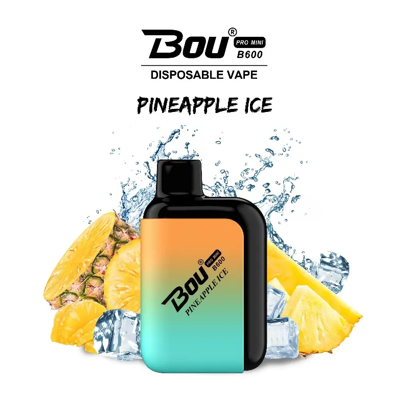 Custom BOU PRO MINI 600PUFFS: Shine On with Trendy Vaping Exporter, Exporters