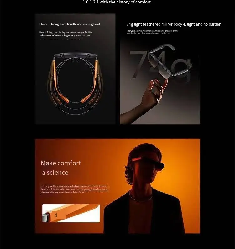 Best StarGee AR Smart Glasses StarV View HD VR Glasses Private Theater Supplier, Product