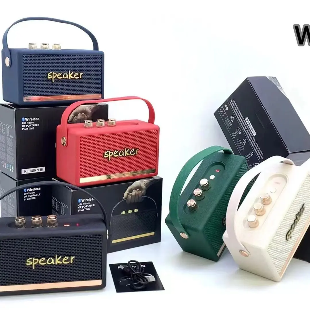Wholesale New W4 Marshall Bluetooth Portable Outdoor Speaker Manufacturers, Factory