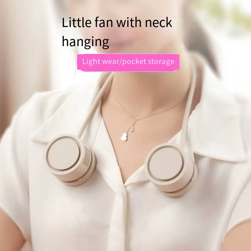 Best Mini Neck Fan Organizer Portable Neck Fan Lazy Usb Rechargeable Bladeless Neck Fan Manufacturer, Exporter