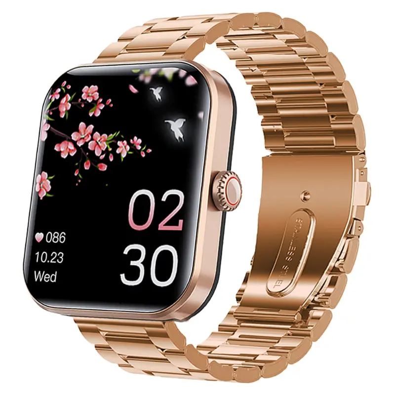 Famous F57L Smart Watch: Heart Rate, BP, Temp & Glucose Monitor Factory, Factories