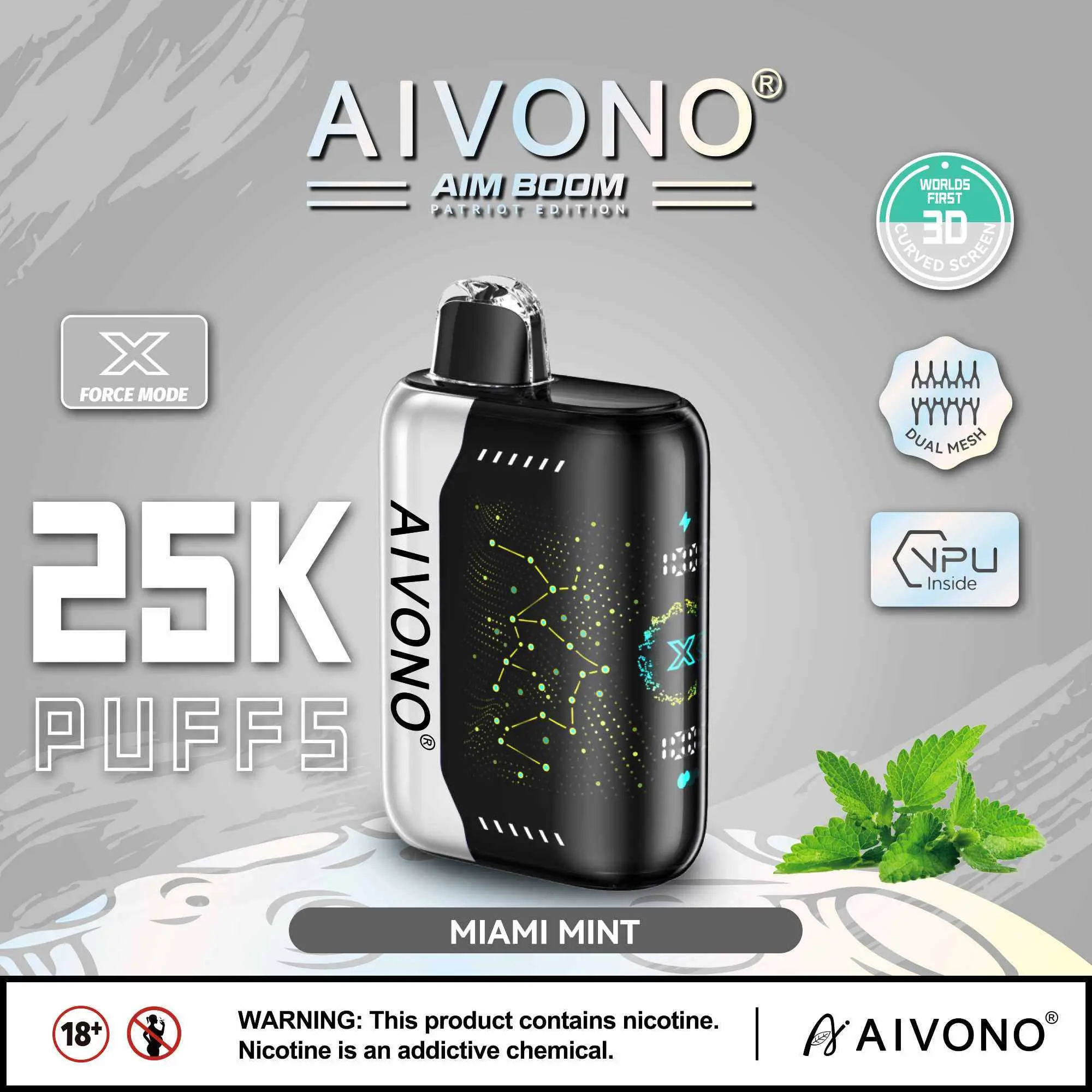 Best AIVONO AIM BOOM 25000 | Geek Vape Compatible Design + Disneyland Play-Free Atomization Flagship Manufacturers, Exporters