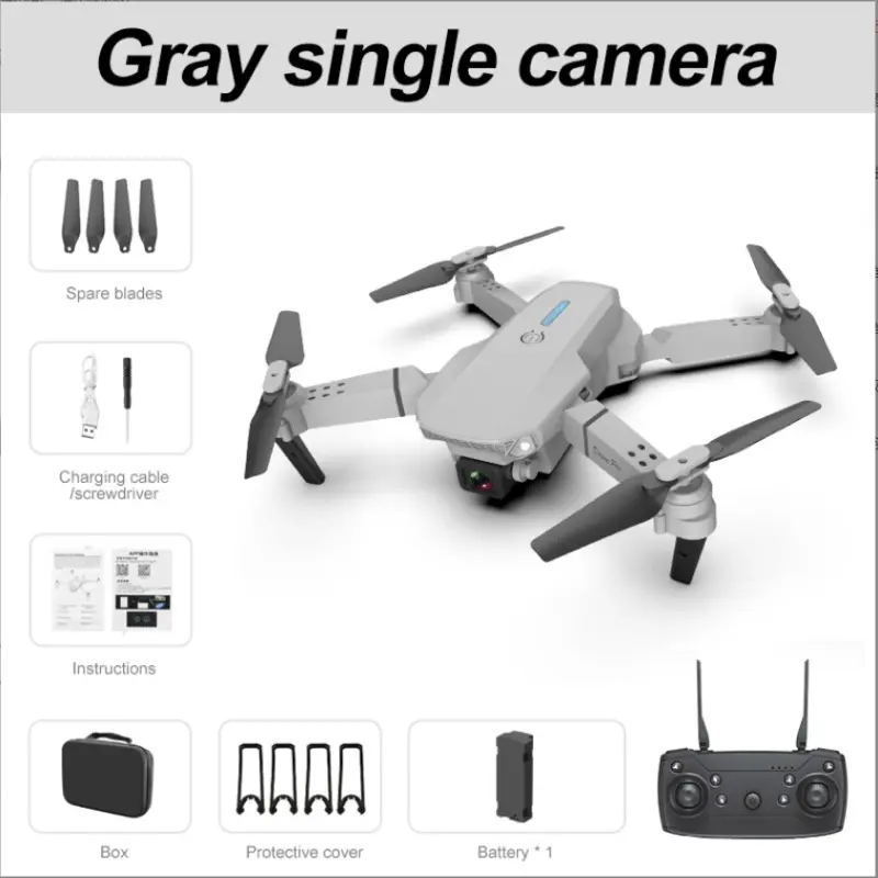 Famous E88pro Drone Dual Camera Aerial Folding Flyer temu RC Airplane Toys E99 Manufacturer, Exporter