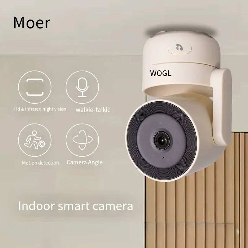 Wholesale Graffiti WiFi Smart Home Indoor PTZ 4MP Smart Security Camera IR Night Vision Motion Monitor Product, Service