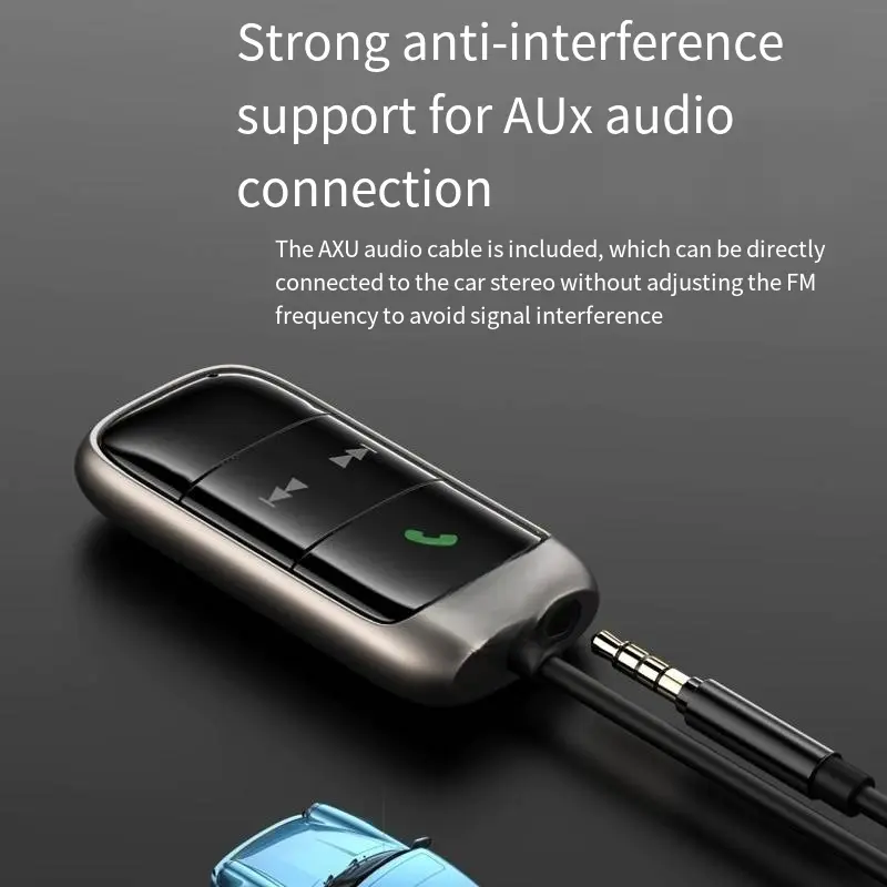 Custom Car Bluetooth Receiver with AUX, FM, TF Card & Hands-Free Call Manufacturers, Product
