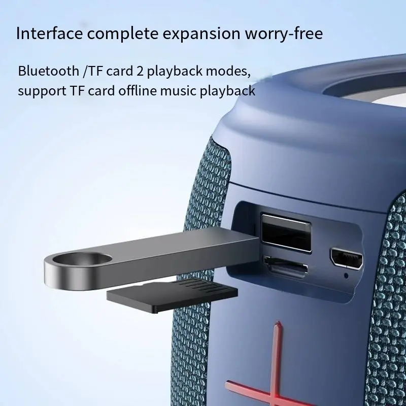 Famous Bluetooth RGB Outdoor Speaker with Big Volume & 3D Surround Manufacturer, Exporter