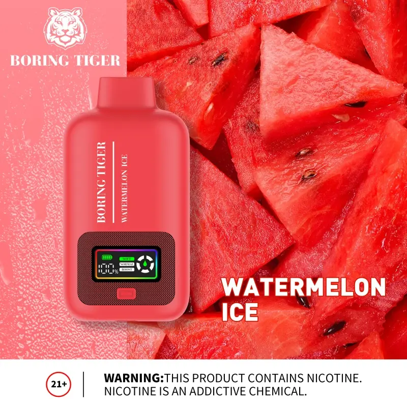 Wholesale Boring Tiger25000 Mesh Coil Disposable Vape with Type-C Charging Port | Ultimate Travel Companion for Extended Vaping Journeys Factories, Product