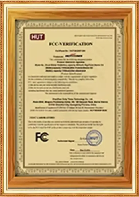 Quality Standard Certificate 2