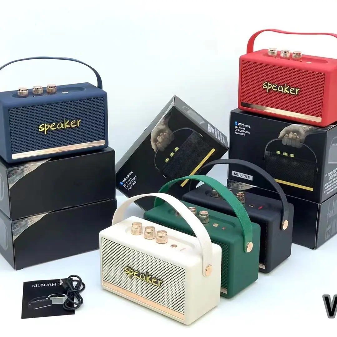 Wholesale New W4 Marshall Bluetooth Portable Outdoor Speaker Manufacturers, Factory
