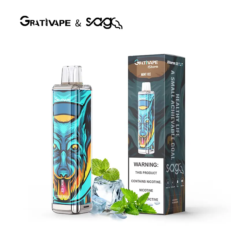 Custom GrativapeiStorm: Hypoallergenic Smart E-Cig for Family Safety Manufacturers, Exporters