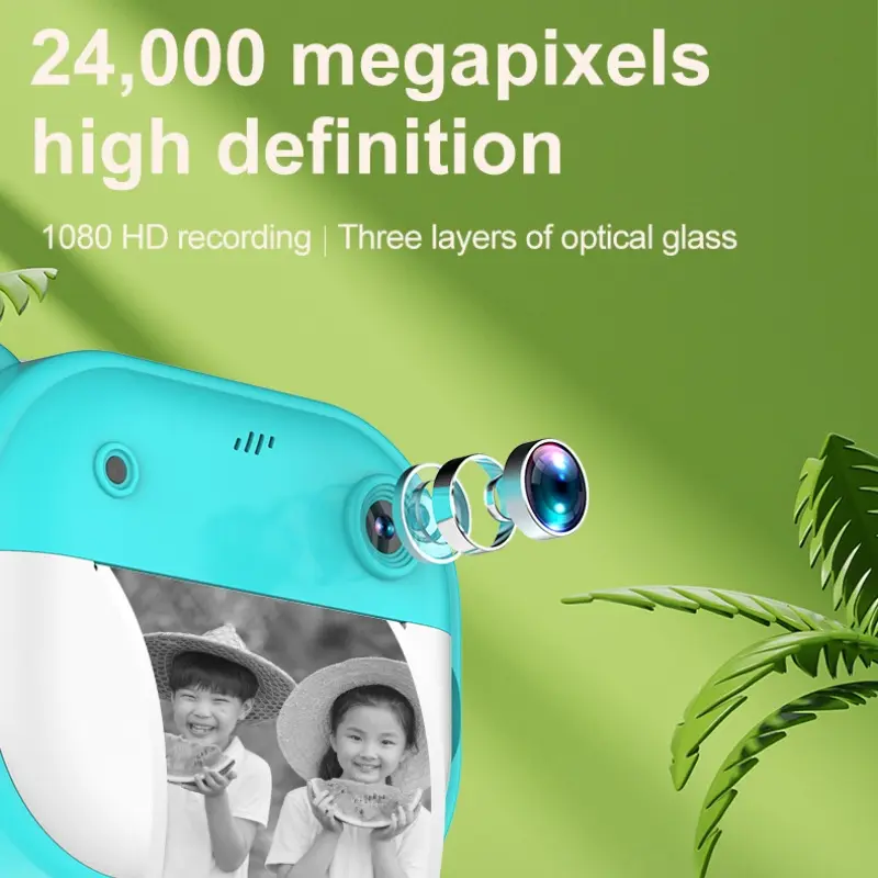 Best New 2.1 Dual-Lens Polaroid Camera - HD Print & Video Toy Manufacturer, Manufacturers
