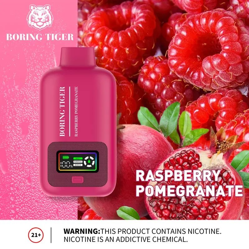 Wholesale Boring Tiger25000 Mesh Coil Disposable Vape with Type-C Charging Port | Ultimate Travel Companion for Extended Vaping Journeys Factories, Product