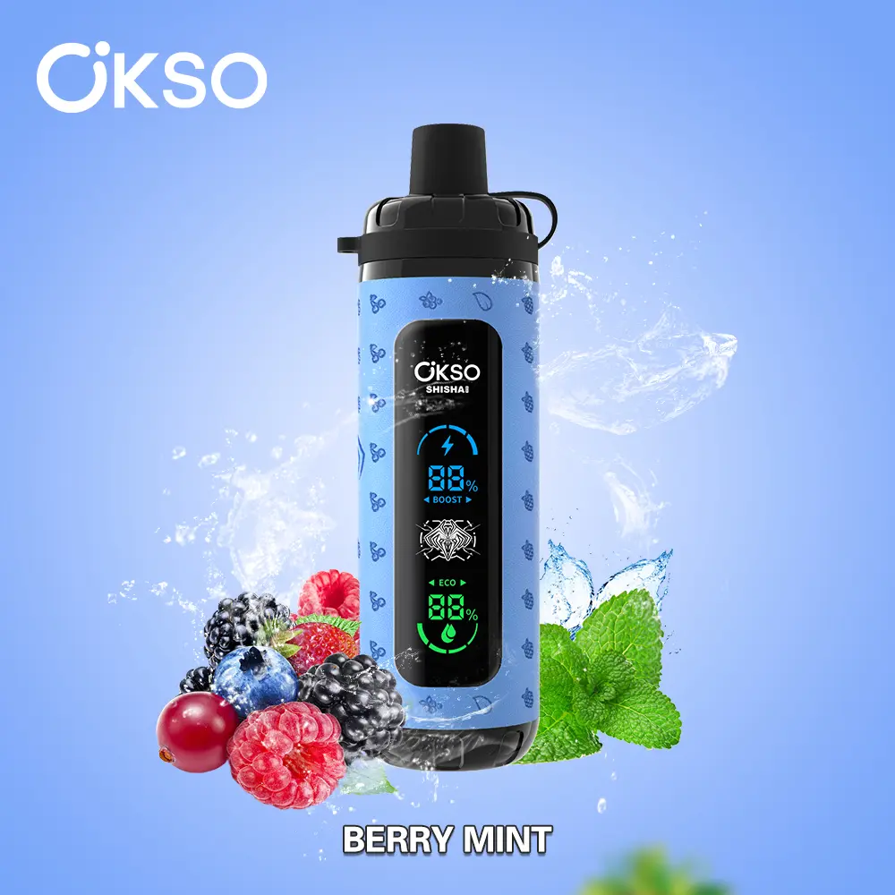 Custom New Wholesale OKSO Shisha Max 40k Intelligent Temperature Controlled Hookah Device - Immersive Smoke Experience Home Theater Atmosphere Builder Exporter, Products