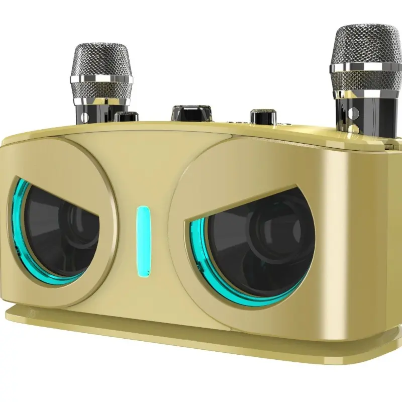 Famous Owl Bluetooth Speaker Portable Home Ktv Outdoor All-In-One Karaoke Bluetooth Speaker Microphone Manufacturer, Service