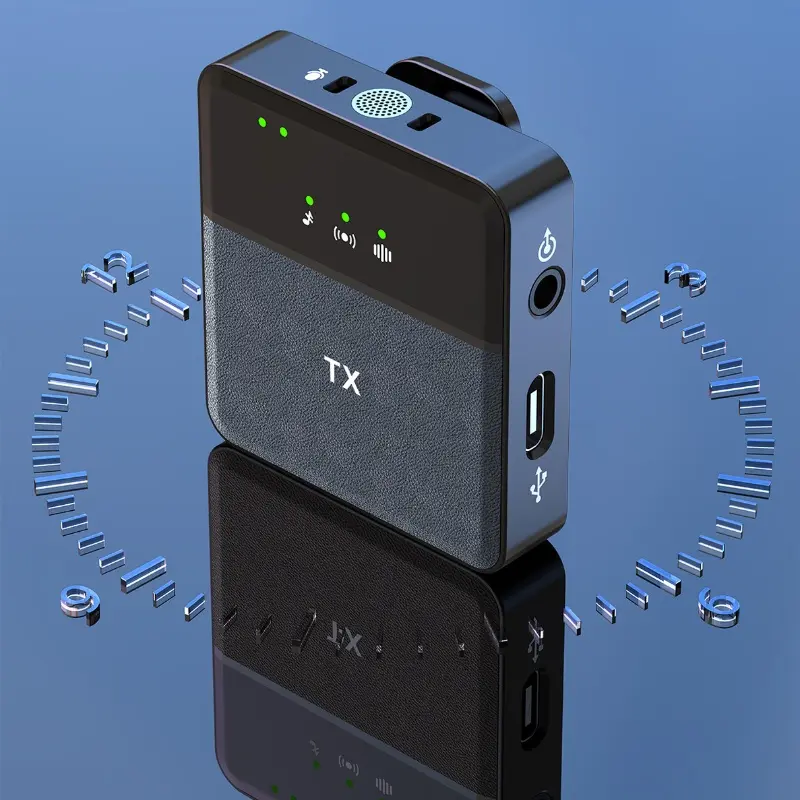 Wholesale K15 SX31 3-in-1 Lavalier Microphone Noise Canceling HD Radio Recording Outdoor Interview Live Microphone Product, Service