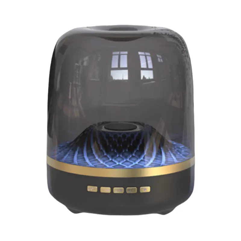 Wholesale Harman The Same Desktop Subwoofer Glazed 4 Generation Bluetooth Audio GLASS Black Gold Collection Speaker Cartoon Exporters, Products