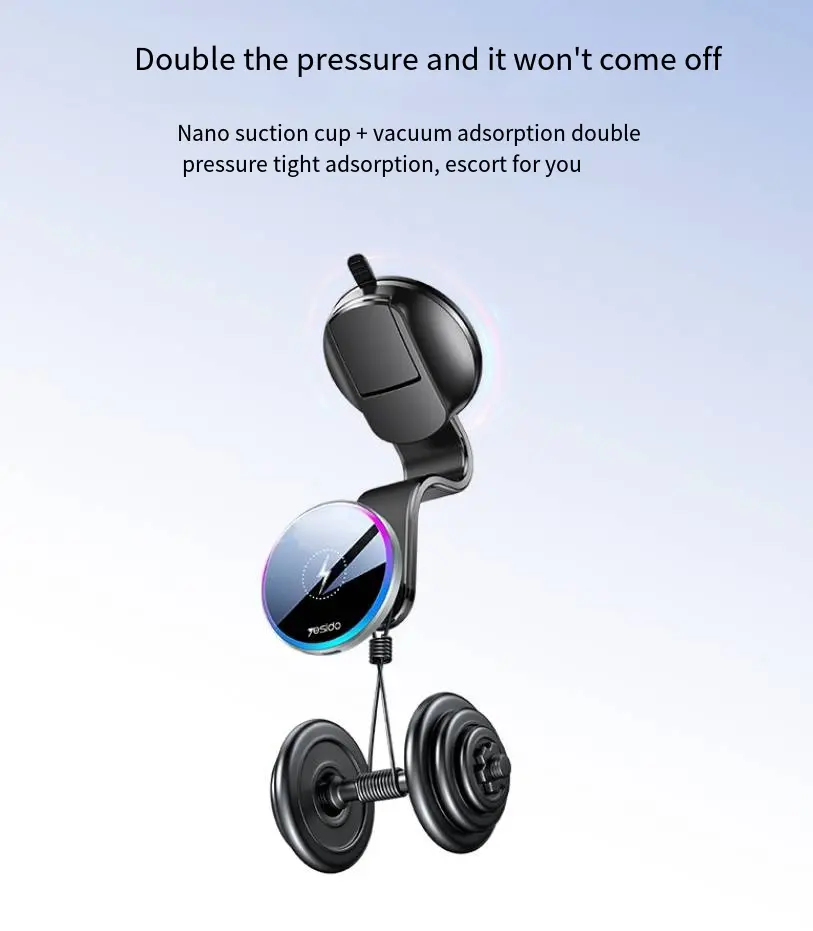 Wholesale Car Magsafe Magnetic 15w Wireless Charging Phone Holder Car Navigation Suction Cup Phone Holder Wholesale Products, Service