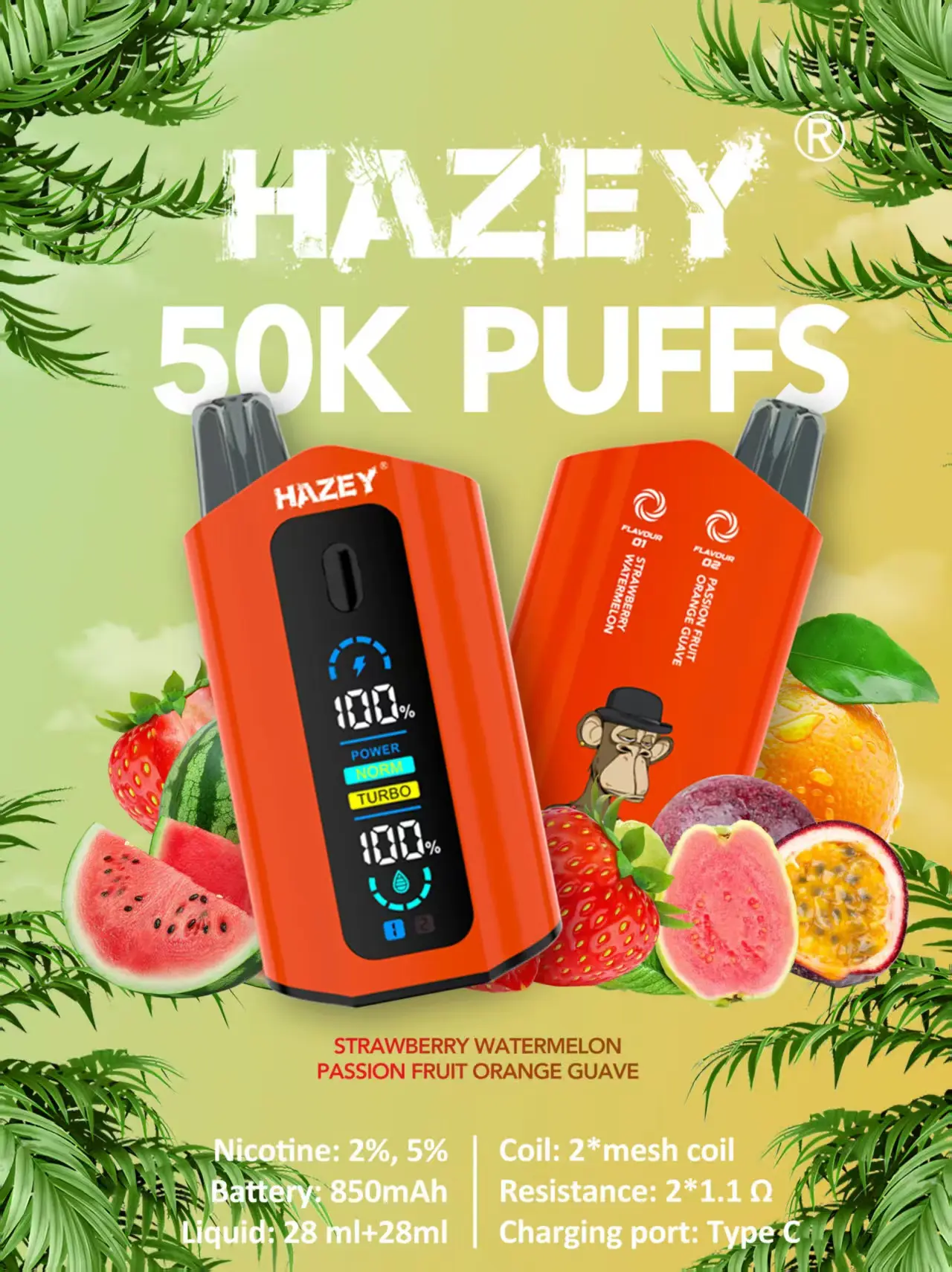 Famous HAZEY 50K PUFFS MARATHON RANGE E-CIGARETTE - 50,000 PUFFS LONG LASTING VAPORS OUTDOOR ADVENTURE WEATHER-RESISTANT ATOMIZER Supplier, Exporters