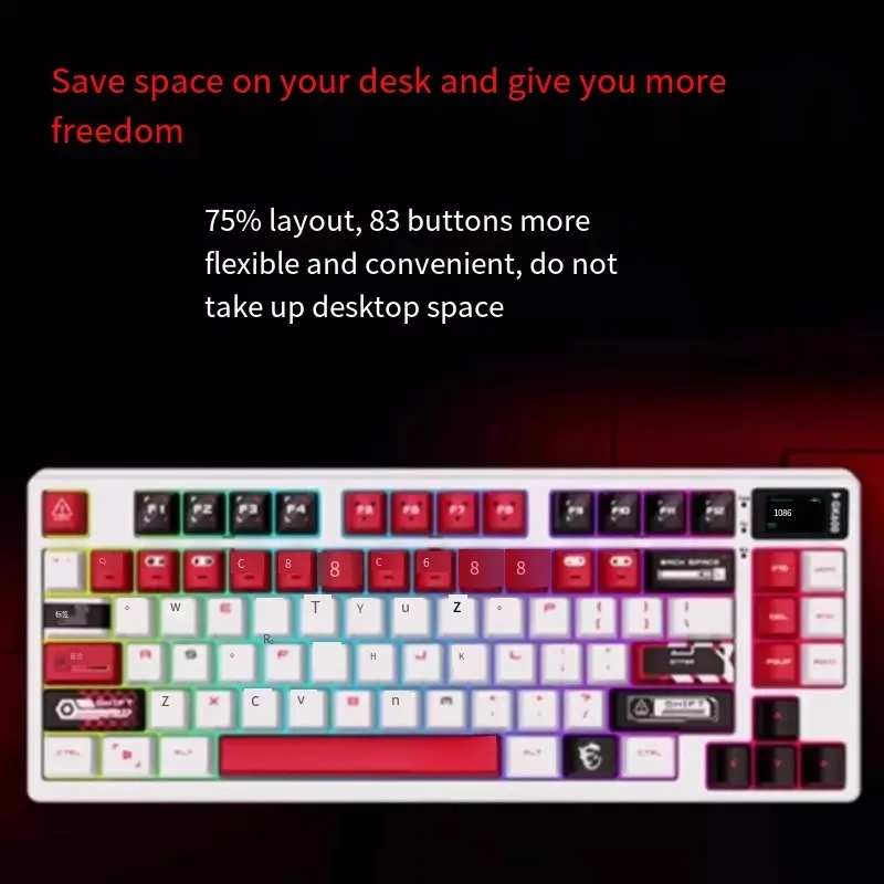 Custom FORGE GK600 W Tri-Mode Mechanical Keyboard - Versatile Gaming Choice Manufacturer, Products