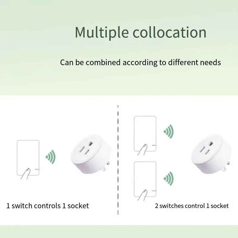 Wholesale Wireless Remote Control Socket American Smart Home Remote Control Switch American Standard Switch Wireless Remote Control Socket Factory, Products