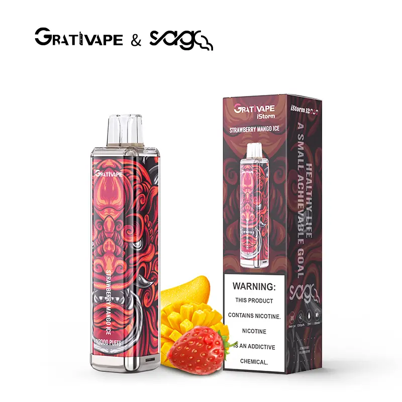 Custom GrativapeiStorm: Hypoallergenic Smart E-Cig for Family Safety Manufacturers, Exporters
