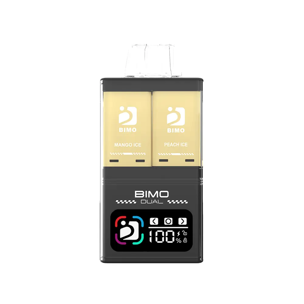 Best BIMO DUAL 15K DUAL FLAVOR SWITCHING ELECTRIC CIGARETTE: 15,000 puffs of Double Flavor Freedom + Mesh Wick Instant Experience Supplier, Factories