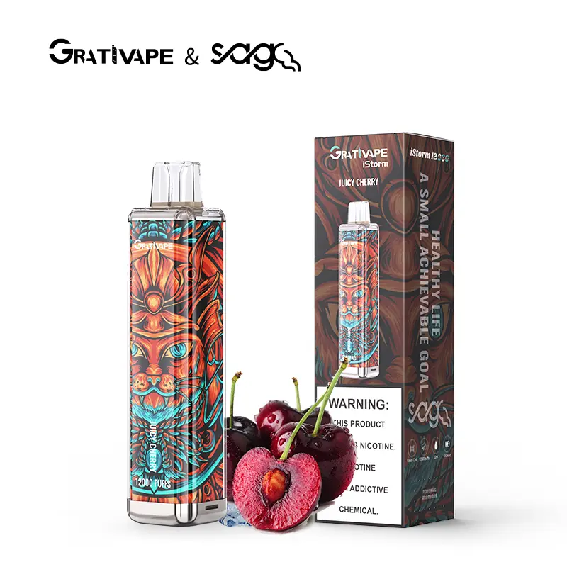 Custom GrativapeiStorm: Hypoallergenic Smart E-Cig for Family Safety Manufacturers, Exporters