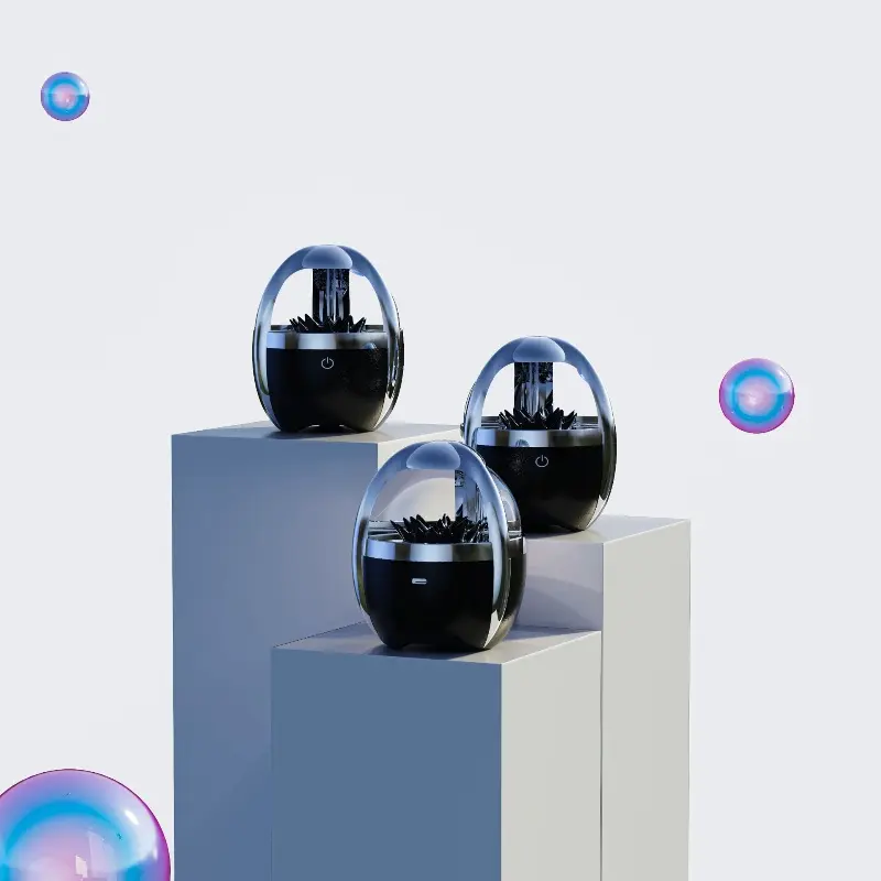 Famous Compact Bluetooth Speaker with Magnetic Fluid Sound & LED Factory, Exporter