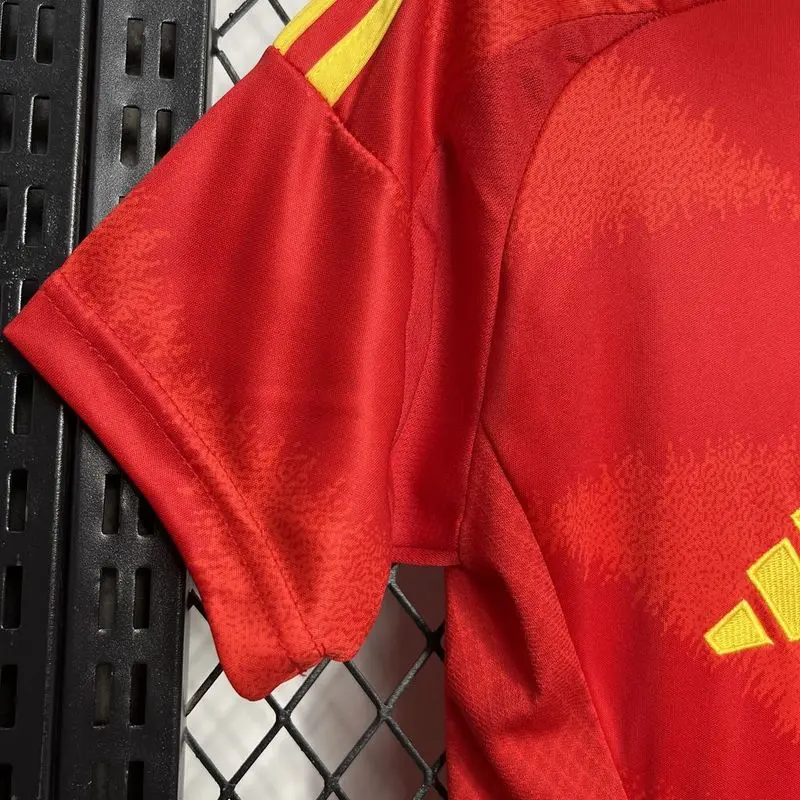 Custom 2024 Spain home woman jersey Manufacturer, Service