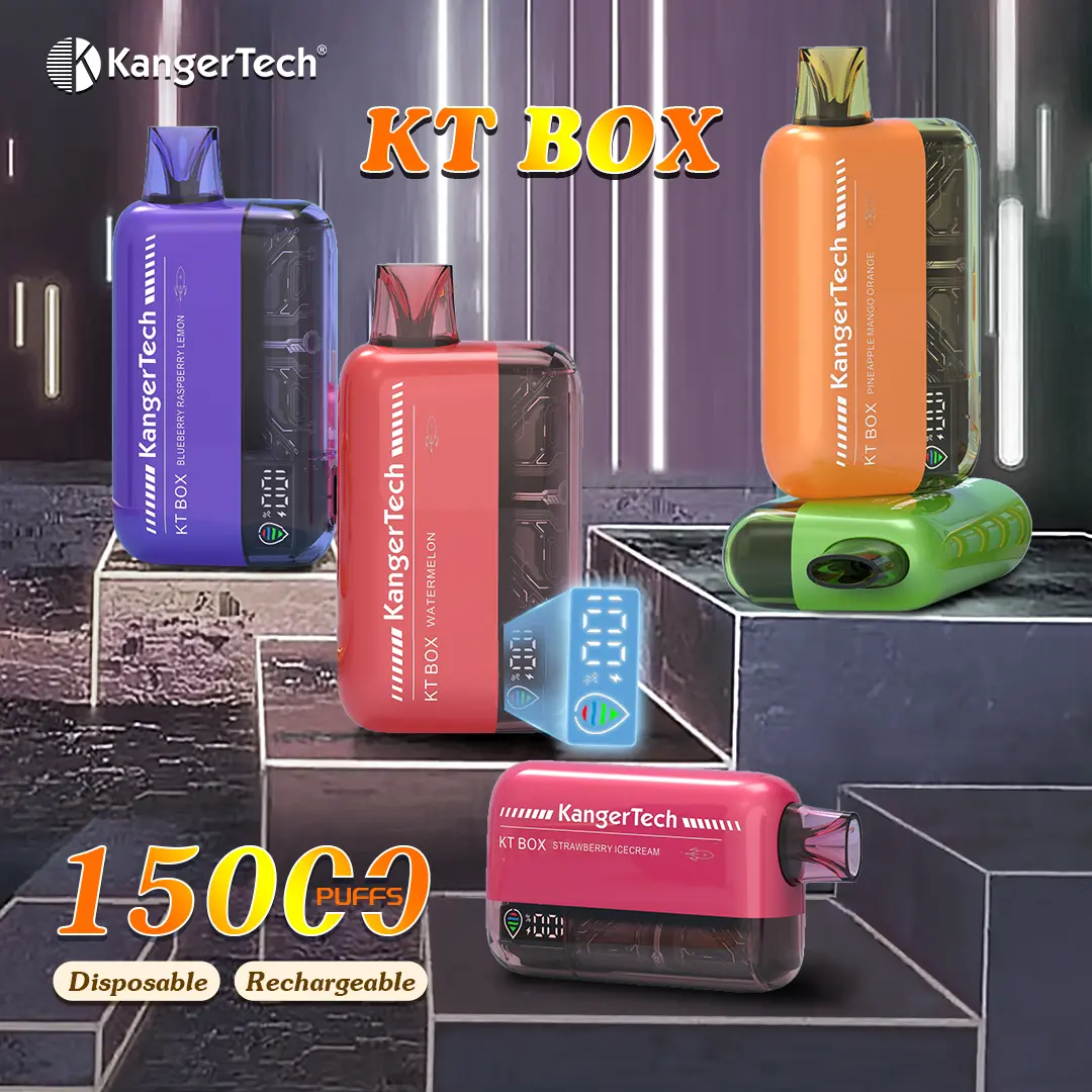 Famous KangerTech KT BOX Is A Disposable Electronic Cigarette, Intelligent Temperature Control Portable High Power Disposable Atomization Device Kit. Supplier, Factory