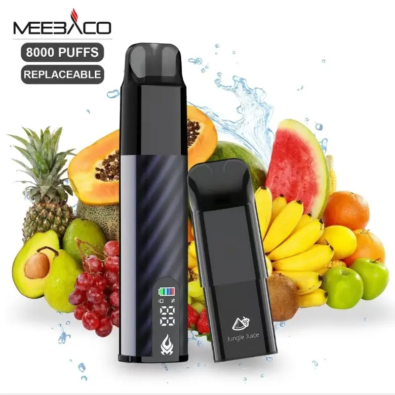 Best Meebaco N15 8000PUFFS Series Innovative Technology Enhancement, More Delicate Taste of Electronic Cigarette with Bullet Swapper Manufacturer, Factories
