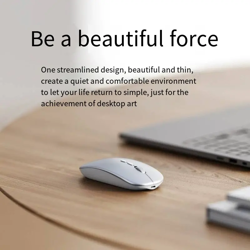 Best Rechargeable 2.4G Silent Mini Wireless Mouse for Laptops Factory, Service