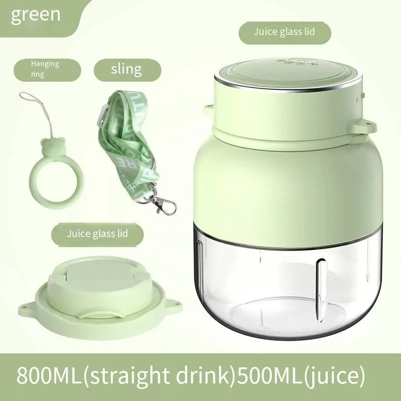 Wholesale Multifunctional Portable Takeaway Juicer USB Cordless Mini Juice Mug Can Crush Ice