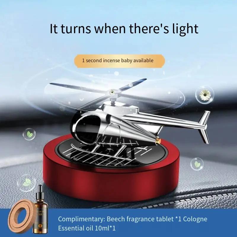 Famous Solar Rotating Helicopter Car Perfume & Essential Oil Diffuser Factory, Exporters