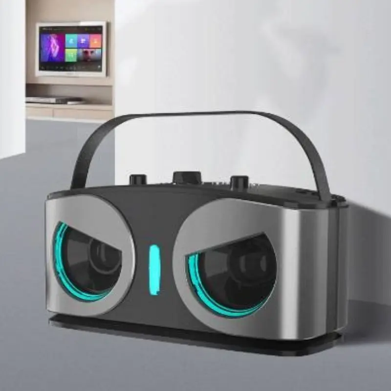 Famous Owl Bluetooth Speaker Portable Home Ktv Outdoor All-In-One Karaoke Bluetooth Speaker Microphone Manufacturer, Service