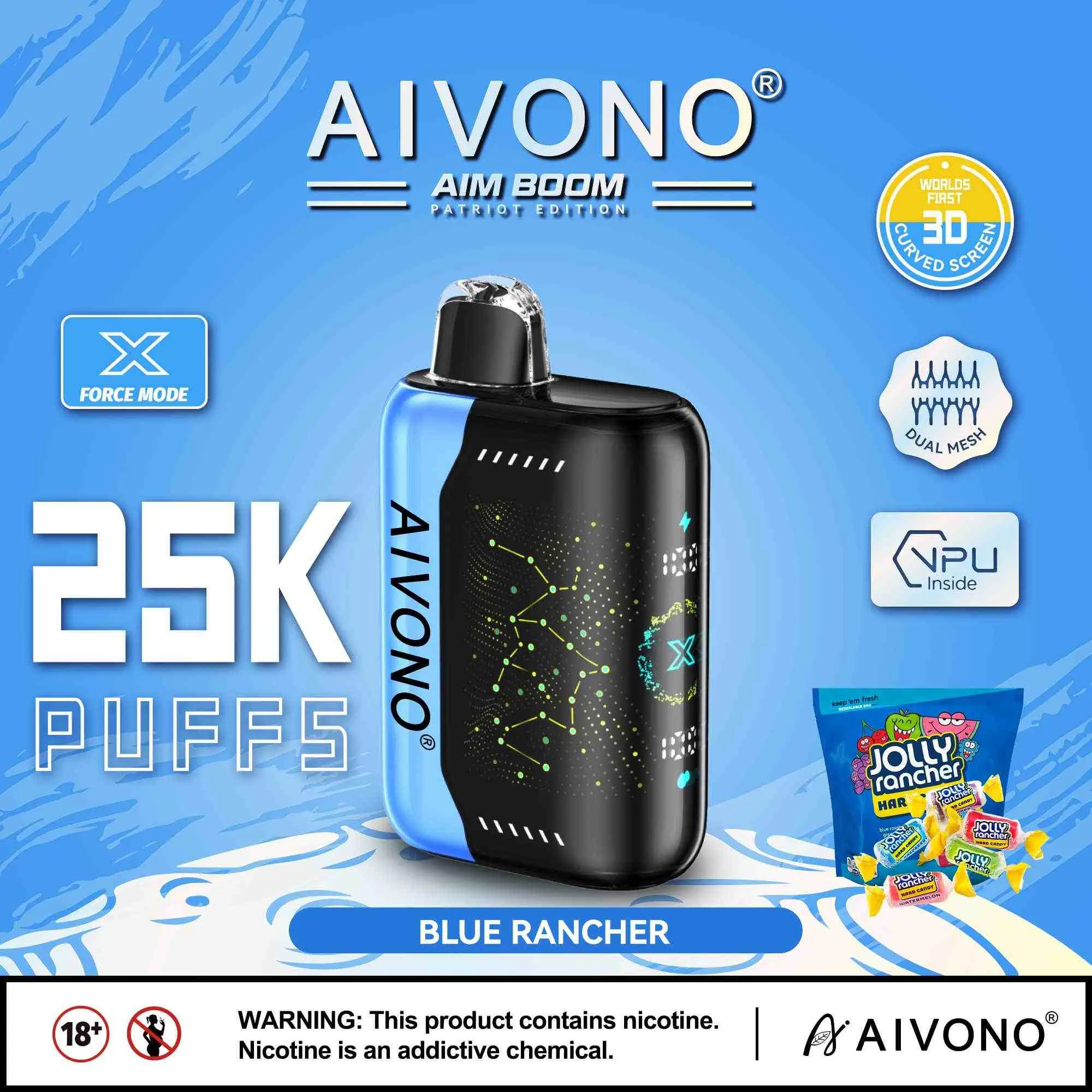 Best AIVONO AIM BOOM 25000 | Geek Vape Compatible Design + Disneyland Play-Free Atomization Flagship Manufacturers, Exporters